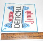 Vintage 1970 s Hudy Delight Beer Jacket Patch 6  X 6  Inches Never Used Nos