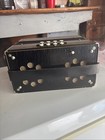 Vintage Hohner Model 2815  g-c  2-row 8-bass 21-treble Button Diatonic Accordion