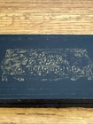 Chas Brewer   Sons Vest Pocket Cribbage Board  2 Pin  Antique Folding Rare