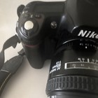Digital Slr Camera Nikon D90 Black With Af Nikkor 85mm F 1 8 Lens  Case  Charger
