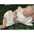 Reborn Baby Dolls Pre Owned With Blonde Hair 18    5lbs Belly Plate
