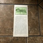 Brochure Stonefield Historical Nelson Dewey State Park 1st Governor Wi Vintage