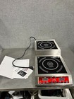 Avantco Stainless Steel Double Countertop Step-up Induction Range - 208-240v