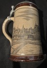 German Lidded Beer Stein Strasbourg Made In Germany 6 3 4    Height See Base Nwob