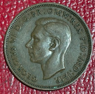 Vintage Fine  1946 Great Britain Half 1 2 Penny-feb525