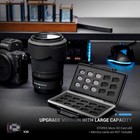 30 Slot Micro Sd Card Case - Water Resistant  Shockproof Organizer Storage