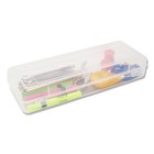 Innovative Storage Designs 67033 13 25  X 5  X 2 3  Stretch Art Box - Clear New