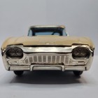 Vintage Sign Of Quality Tin Ford Thunderbird Ht Friction Model Car Made In Japan