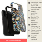 Nautical Fish Maritime Coastal Phone Case Cover Iphone Samsung Galaxy