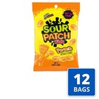 Sour Patch Kids Peach Soft And Chewy Candy 8 07 Oz Bags  pack Of 12 