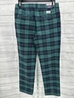 Vineyard Vines Boys Holiday Plaid Breaker Pants Blue Green Size 18  4-ad9 