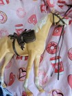 Vintage 1967 Marx Thunderbolt Palomino Horse   Accessories Johnny West 