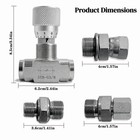 3 8  -hydraulic Flow Control Valve - Stb-g3 8 - Mini Excavator - Usa