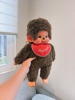 Large Vintage Monchhichi Boy Doll