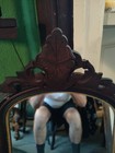 Vintage Victorian Wall Mirror 1880s