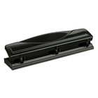 Pen gear 3-hole Punch  12 Sheet Capacity  Black