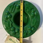 Vtg 1995 Jell-o Mold Jello Gelatin Mold  Christmas Holiday Holly Recipes Nwt