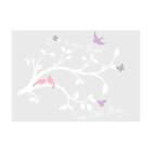 White Tree Branches Wall Decals Girl Or Boy Nursery Stickers Baby Room Decor