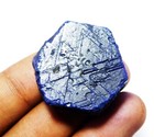 Natural 149 40 Ct  Huge Blue Sapphire Specimen Rough Treated Gemstone Certified