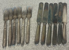 Vintage 1847 Rogers Bros  Silver Plated Flatware 12 Pieces