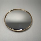 Towle Pocket Mirror Repousse Purse Vanity Make-up Gold Plated Gp Vtg 3 