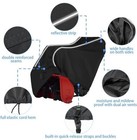 Two-stage Snow Blower Cover 600d Heavy Duty Waterproof Thrower Protector Anti-uv