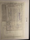 1952 Chicago And North Western Railway Company 100 Shares Certificate 0385