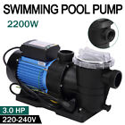 3hp Swimming Pool Pump In above Ground 2200w Strainer Replacement For Hayward
