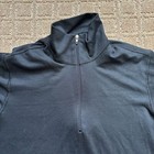 Patagonia Vtg Capilene Baselayer Womens Xs Black Midweight Zip-neck Hike Outdoor
