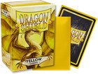 Dragon Shield Boxed Sleeves  100ct  - Yellow Arcane Tinmen Gaming Supply New