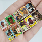 Dollhouse Miniature Lot 10 Vintage Sport Baseball Cards Miniatures Toy Kit Set 
