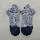 3 Pairs Feetures Women s Ultra Light No Show Tab Socks Running Size M Gray