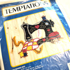 Vtg 90s Temptations Stitching Kit  3235  sewing Bee  15x12 5 Inches  no Needle 