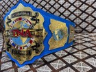 Action International Wrestling Champion 4mm Brass Replica Title Belt