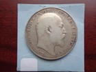 1902 Great Britain Crown Large Silver Coin