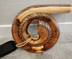 Didgeridoo Spiral Snail Shell Hand-made Mahogany Wood - Free Case
