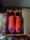 Nike Mercurial Vapor X Fg Size 11 Bright Crimson   Persian Violet Acc