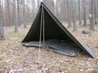 Original Ussr Soviet Army Plash Palatka Rain Poncho Tent Shelter 71x71