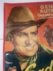 Large Original Movie Poster    saddle Pals    Gene Autry  A Republic Pictures