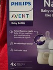 Philips Avent Natural Baby Bottles 0-3 Months  4 Pack No Drip Design New Fr Shp