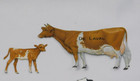 Antique De Laval Guernsey Cow   Skim Milk Baby Separator   Milker Souvenir Tin