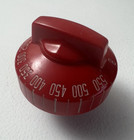 Vintage Red Wedgewood O keefe   Merritt Oven Control Knob Dial Robertshaw New