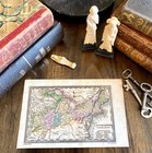 Framed United States  Northern Section 1834 Original Map  Excellent Condition 