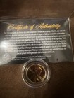 1943 Wwii Tribute Penny     24k Gold Clad     Merrick Mint     Coa     Collectible