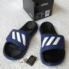 Rare Nib Size 9 Adidas Alphabounce Slide 1 0 Navy Blue Black White Sandal F34774