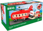 Brio World 33886 - Cargo Helicopter - Premium Wooden Train Toy   Safe And Durabl