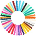 Dental Ortho Ligature Bands Elastic Elastomeric Ties 1040 bag All Colors O   S