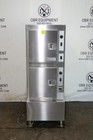 Cleveland 10 Pan Double Stacked Natural Gas Convection Steamer Model 24cga10 2