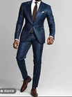 2pcs Men s Suits Business Peak Lapel Wedding Groom Tuxedos Slim Fit Party Blazer