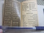 Vtg 1935-1936 Halls Department Store Wichita Kansas Ks Notebook Santa Claus